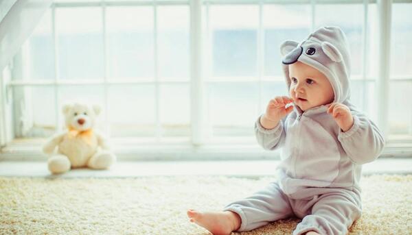 عکس نوزاد پنج ماهه دختر