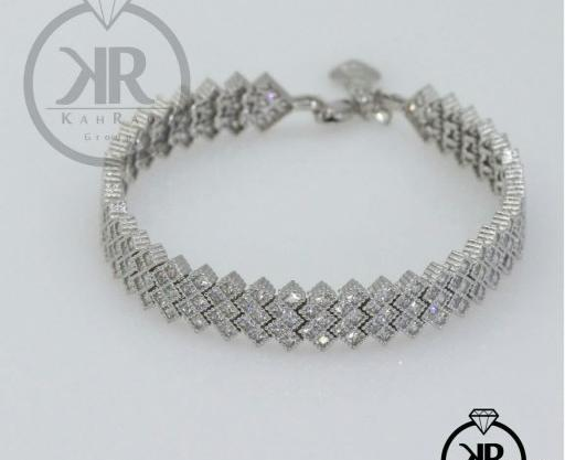 عکس دستبند نقره زنانه