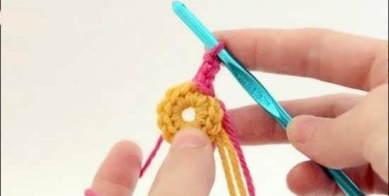 عکس بافت گل پفکی