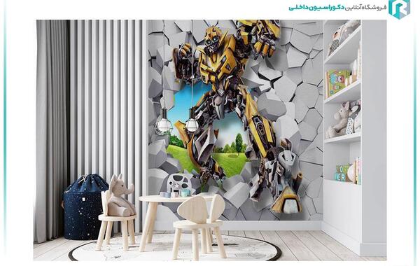 عکس کاغذ دیواری اسب تک شاخ