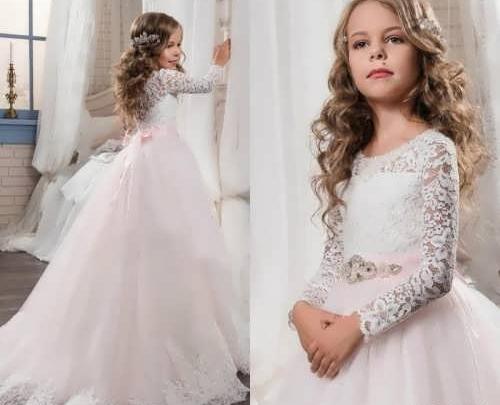 عکس دامن عروس بچه گانه