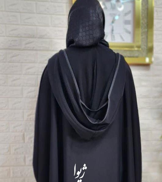 عکس چادر شنلی کلاه دار