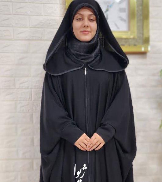 عکس چادر شنلی کلاه دار