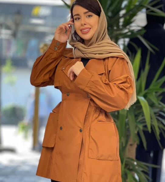 عکس بارانی کوتاه