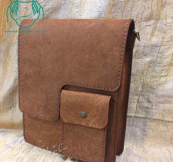 عکس کیف مردانه چرم دست دوز