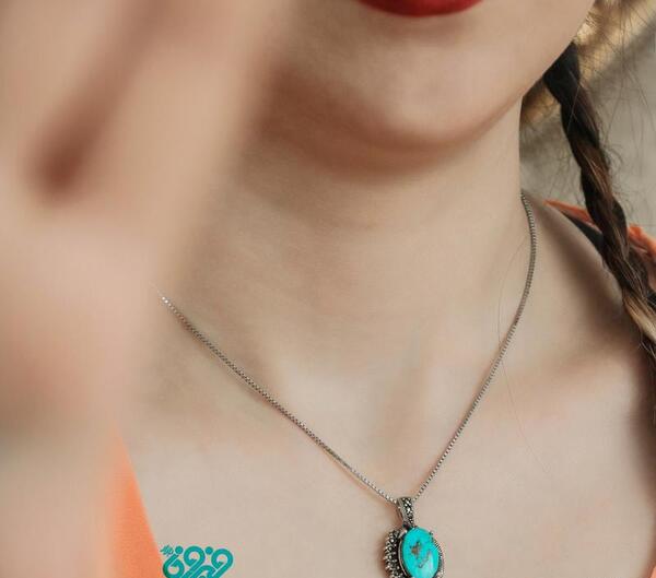 عکس گردنبند فیروزه