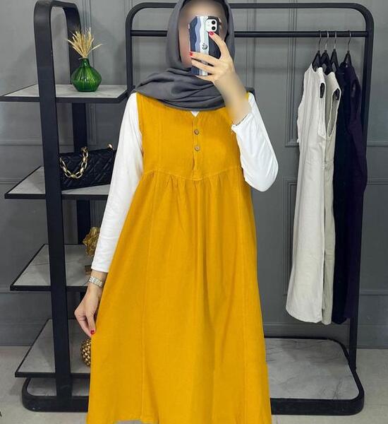 عکس مدل سارافون نخی خانگی زنانه