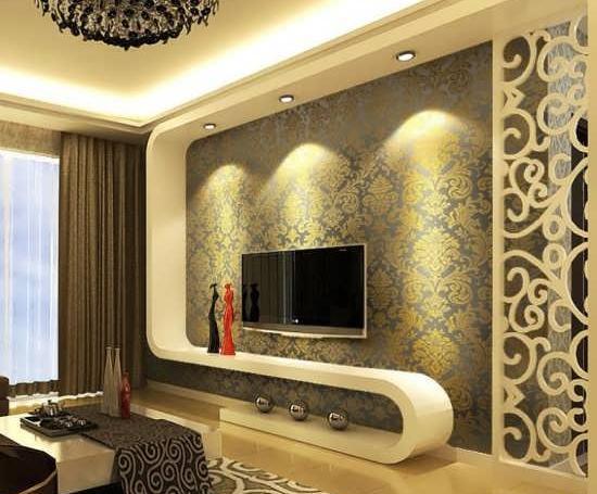 عکس کاغذ دیواری حال پذیرایی