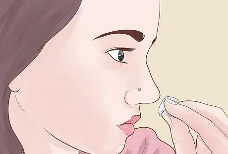 عکس پیرسینگ بینی نی نی سایت