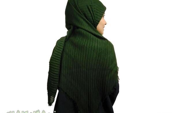 عکس روسری سبز یشمی