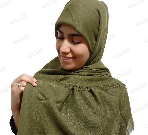 عکس روسری سبز یشمی