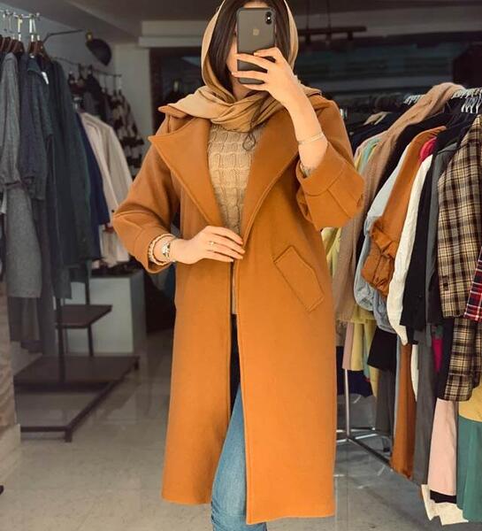 عکس پالتو یقه انگلیسی