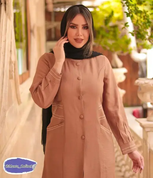 عکس پالتو یقه انگلیسی