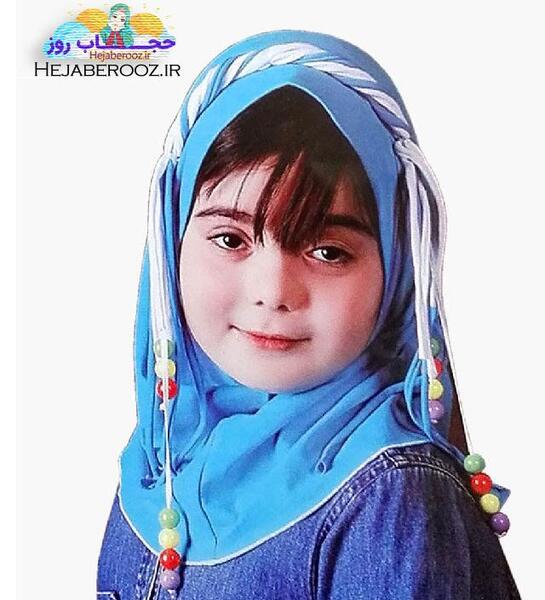 عکس مقنعه پفی
