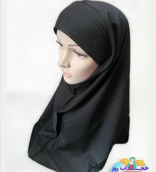 عکس مقنعه پفی