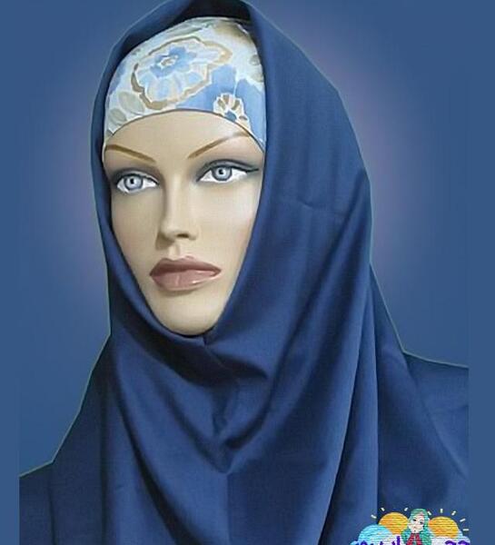 عکس مقنعه پفی