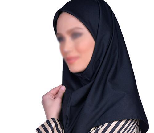 عکس مقنعه پفی