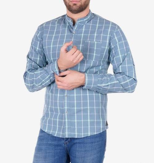 عکس پیراهن یقه دیپلمات