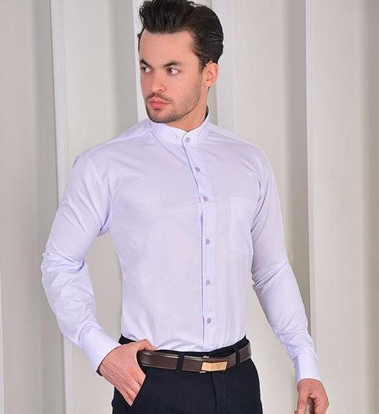 عکس پیراهن یقه دیپلمات