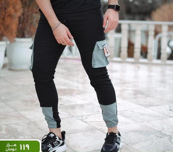 عکس شلوار مام استایل مشکی