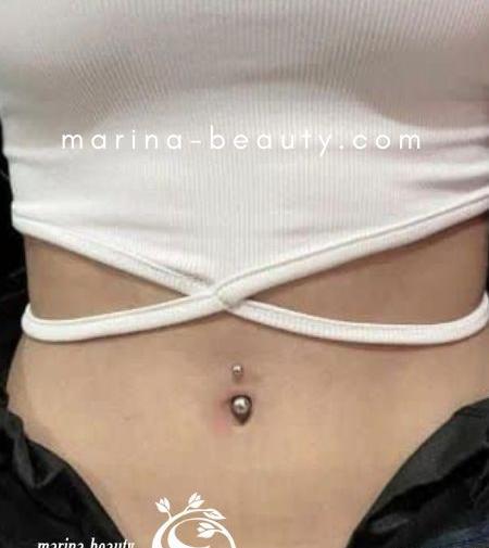 عکس های پیرسینگ ناف