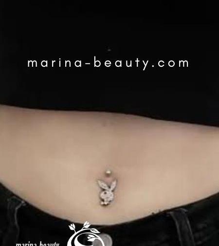 عکس های پیرسینگ ناف