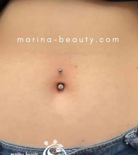 عکس های پیرسینگ ناف