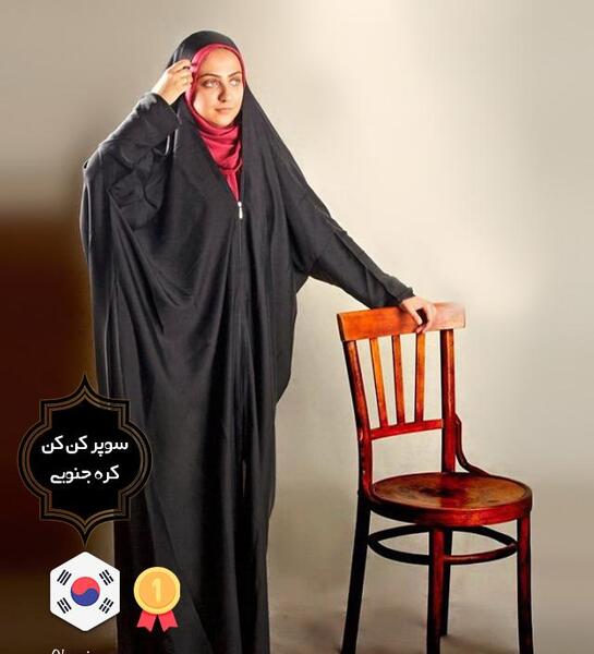 عکس چادر لبنانی نگین دار