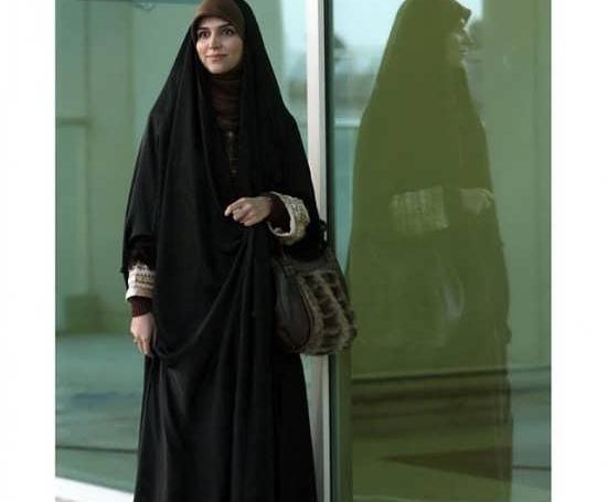 عکس چادر لبنانی نگین دار