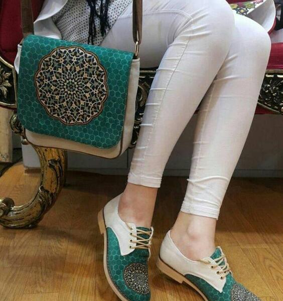 عکس کیف و کفش ست زنانه