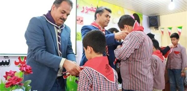 عکس دستمال گردن پیشتازان
