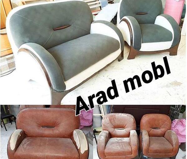 عکس مبل های تعمیر شده