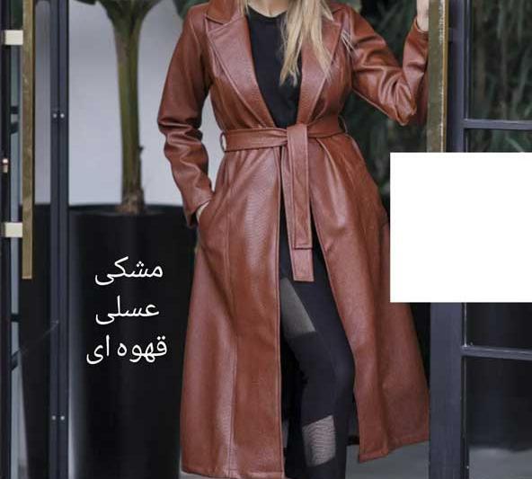 عکس پالتو چرم کوتاه