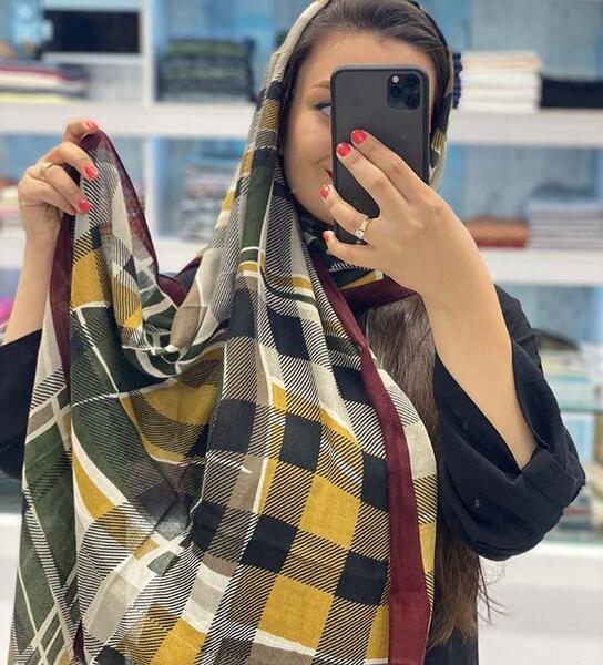 عکس شال چهارخونه