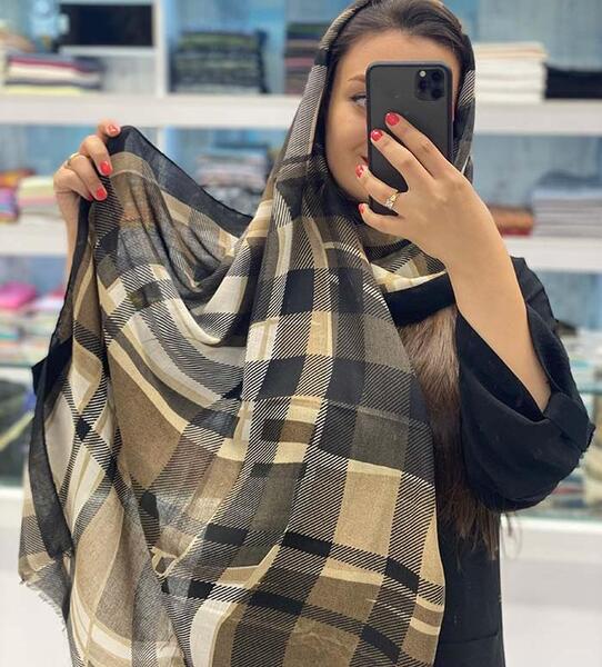 عکس شال چهارخونه