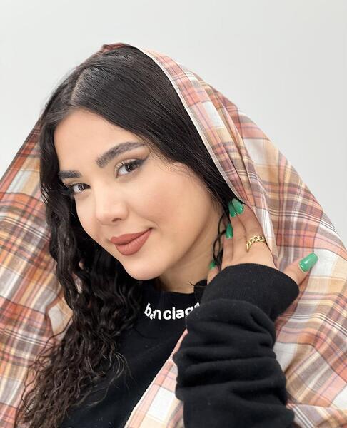 عکس شال چهارخونه