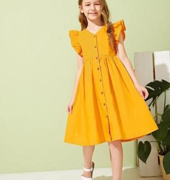 عکس پیراهن عروسکی دخترانه