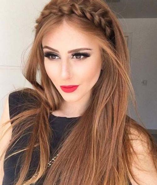 عکس مدل مو صاف مجلسی