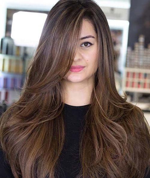 عکس مدل مو صاف مجلسی