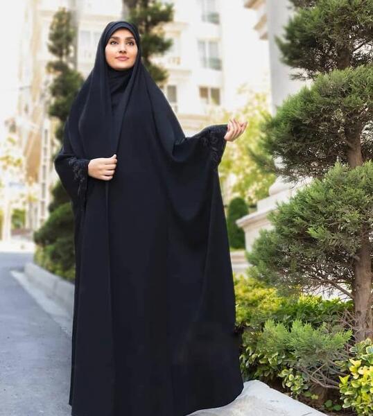 عکس چادر عبایی