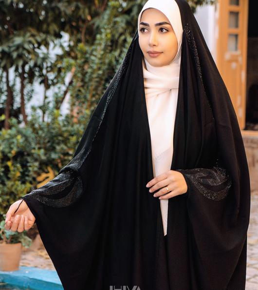 عکس چادر عبایی