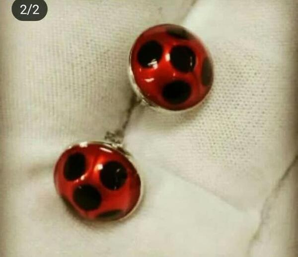 عکس گوشواره دختر کفشدوزکی