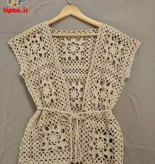 عکس تاپ قلاب بافی