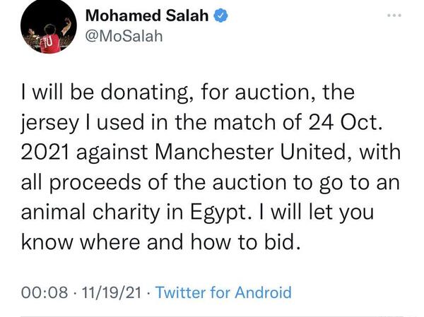 عکس پیراهن محمد صلاح