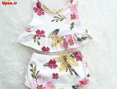 عکس لباس نخی نوزادی دخترانه