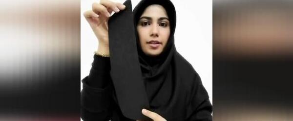 عکس آموزش دوخت مقنعه فانتزی