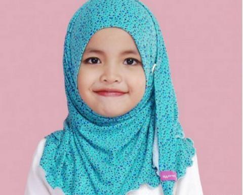 عکس آموزش دوخت مقنعه فانتزی