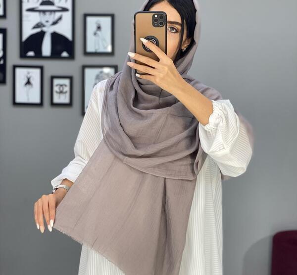 عکس شال نخی ساده