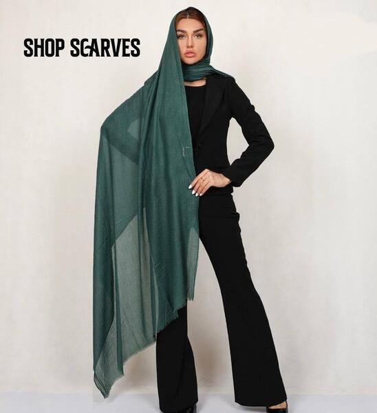 عکس شال نخی ساده