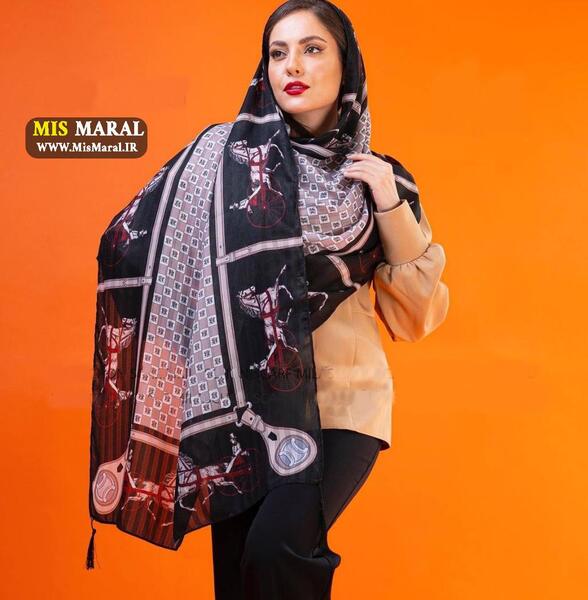 عکس شال نخی ساده